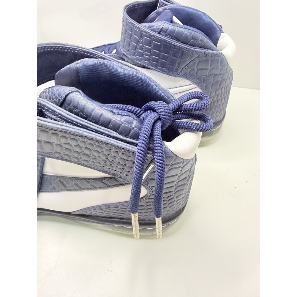 Nike Air Force 25 Supreme Crocodile Navy White 315015-942 Size 15.5 Rare Vintage - Picture 9 of 14